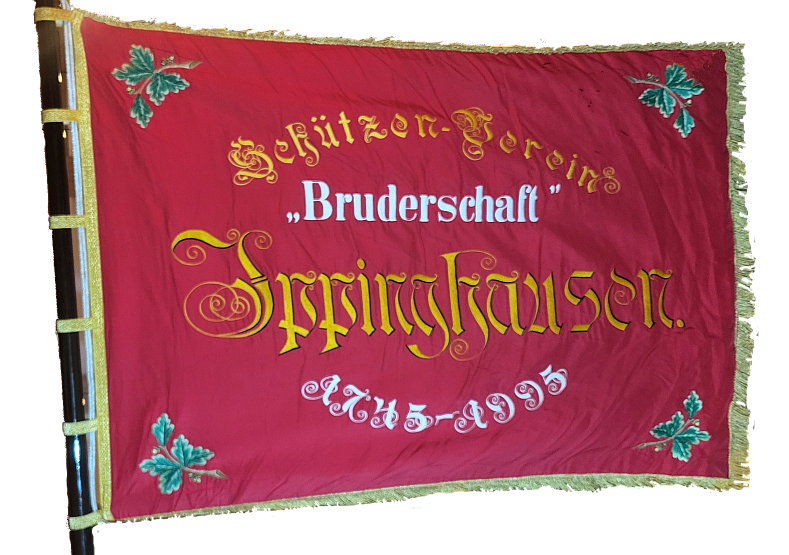 vorderseite zweite fahne schützenbruderschaft 1745 ippinghausen klein